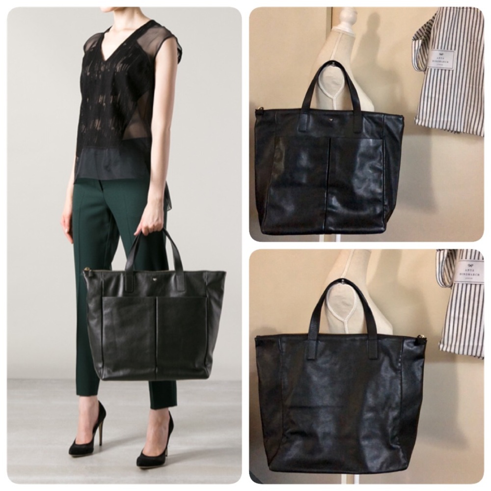 ANYA HINDMARCH Nevis Zipped Tote Bag